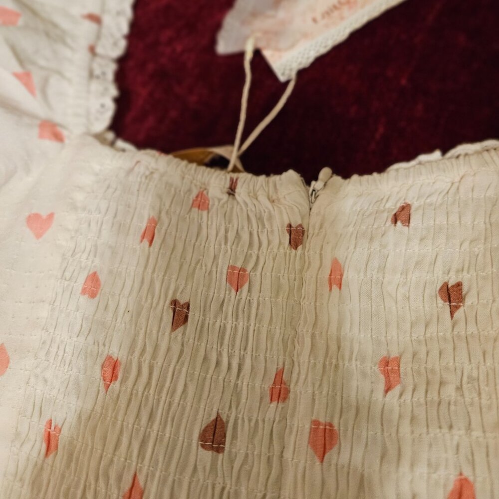 NWT LAIT COLLECTION COTTON AND LACE FULLSWEEP MAXI..CRISP..PINTUCKED..NWT!! - Picture 6 of 10